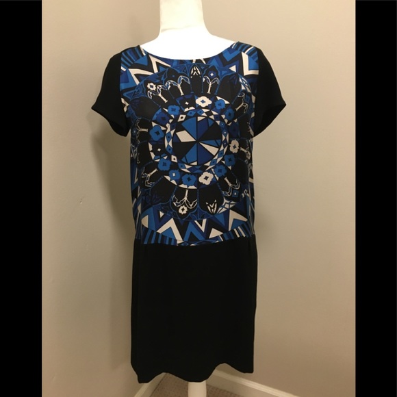 Pablo GERARD DAREL Combined Fabric, Silk Top Dress - Picture 1 of 11